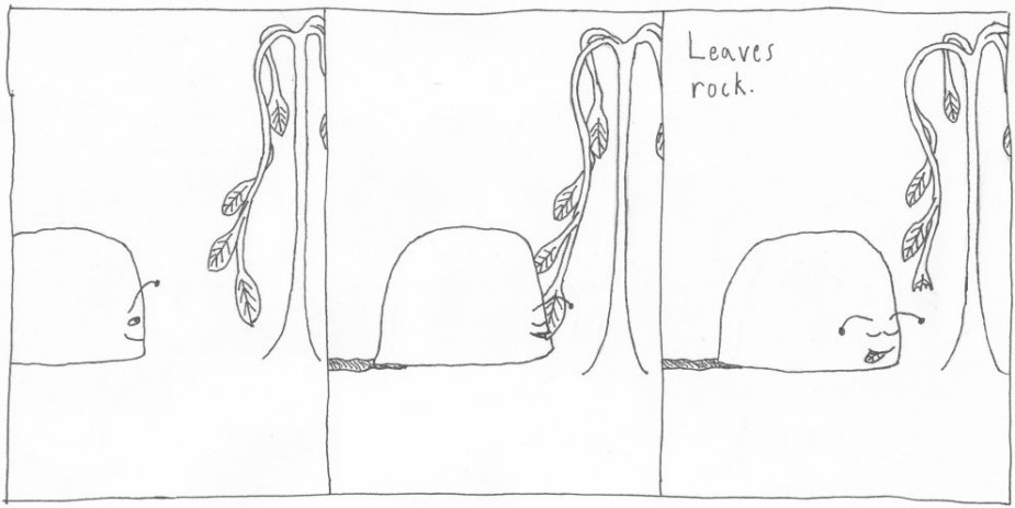 Leaves rock.